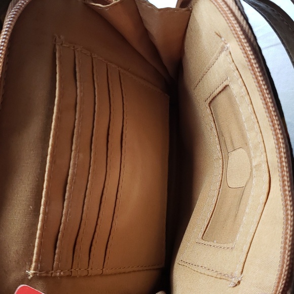 Relic Tinsley Floral Adjustable Shoulder/Crossbody Zip Organizer Vegan Leather - Picture 6 of 7